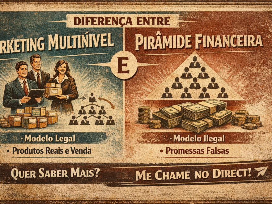 Diferença entre Marketing Multinível e Pirâmide Financeira