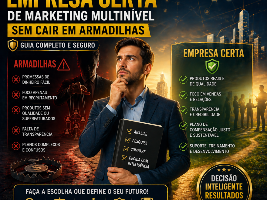 Como Escolher a Empresa Certa de Marketing Multinível Sem Cair em Armadilhas