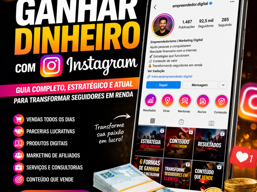 Como Ganhar Dinheiro com Instagram