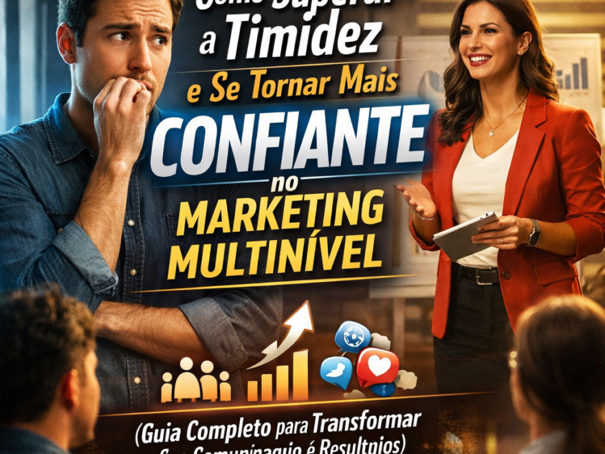 Como Superar a Timidez e Se Tornar Mais Confiante no Marketing Multinível