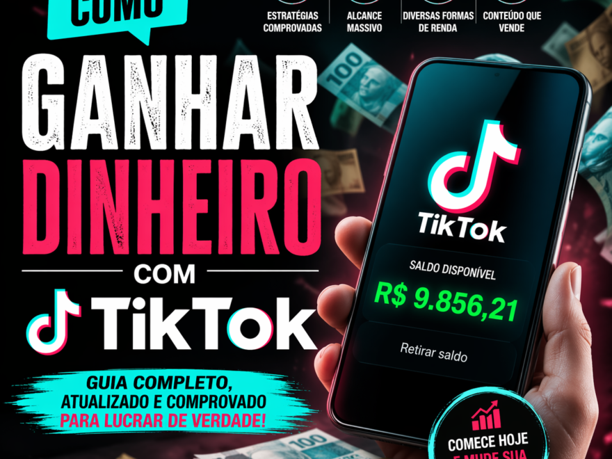 Como ganhar dinheiro com TikTok