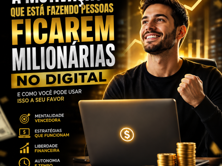 A Motivação Que Está Fazendo Pessoas Ficarem Milionárias no Digital