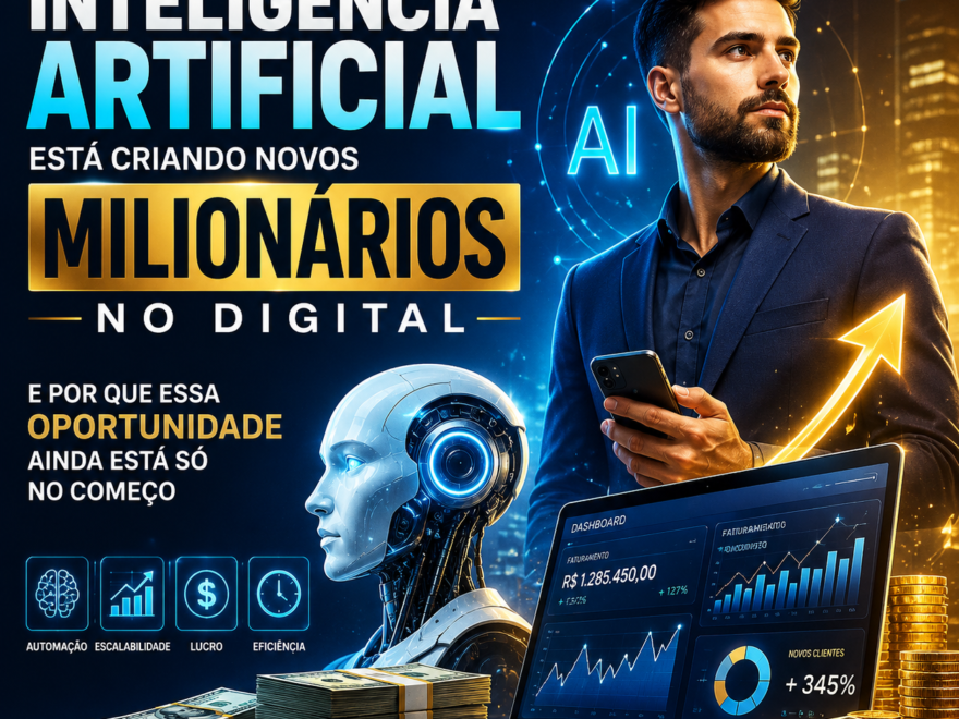 Como a Inteligência Artificial Está Criando Novos Milionários no Digital