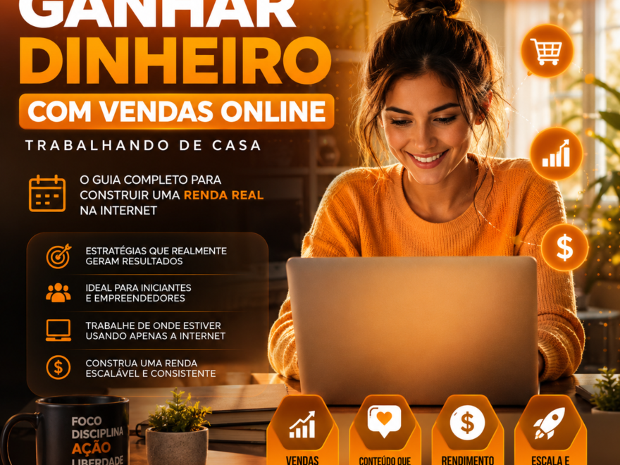Como Ganhar Dinheiro Com Vendas Online Trabalhando de Casa