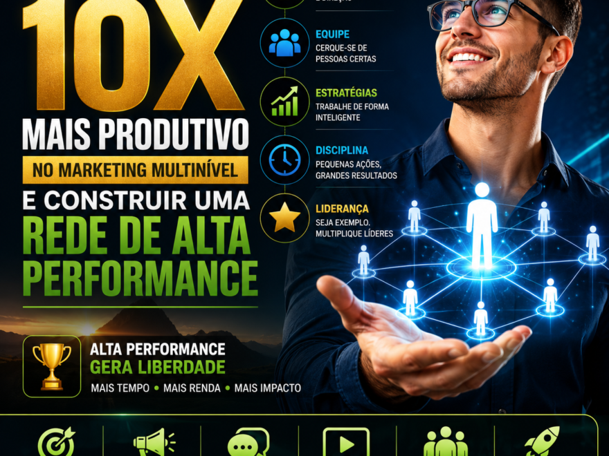 Como Ser 10x Mais Produtivo no Marketing Multinível