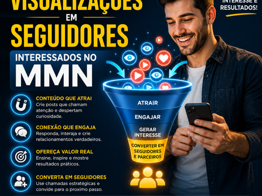 Como Transformar Visualizações em Seguidores Interessados no MMN