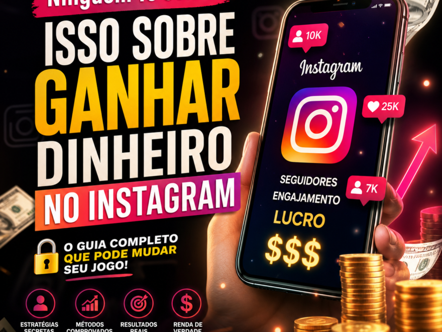 Ninguém Te Conta Isso Sobre Ganhar Dinheiro no Instagram