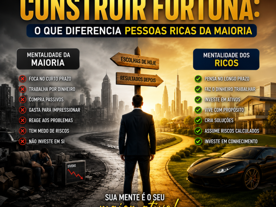 O Mindset Necessário Para Construir Fortuna