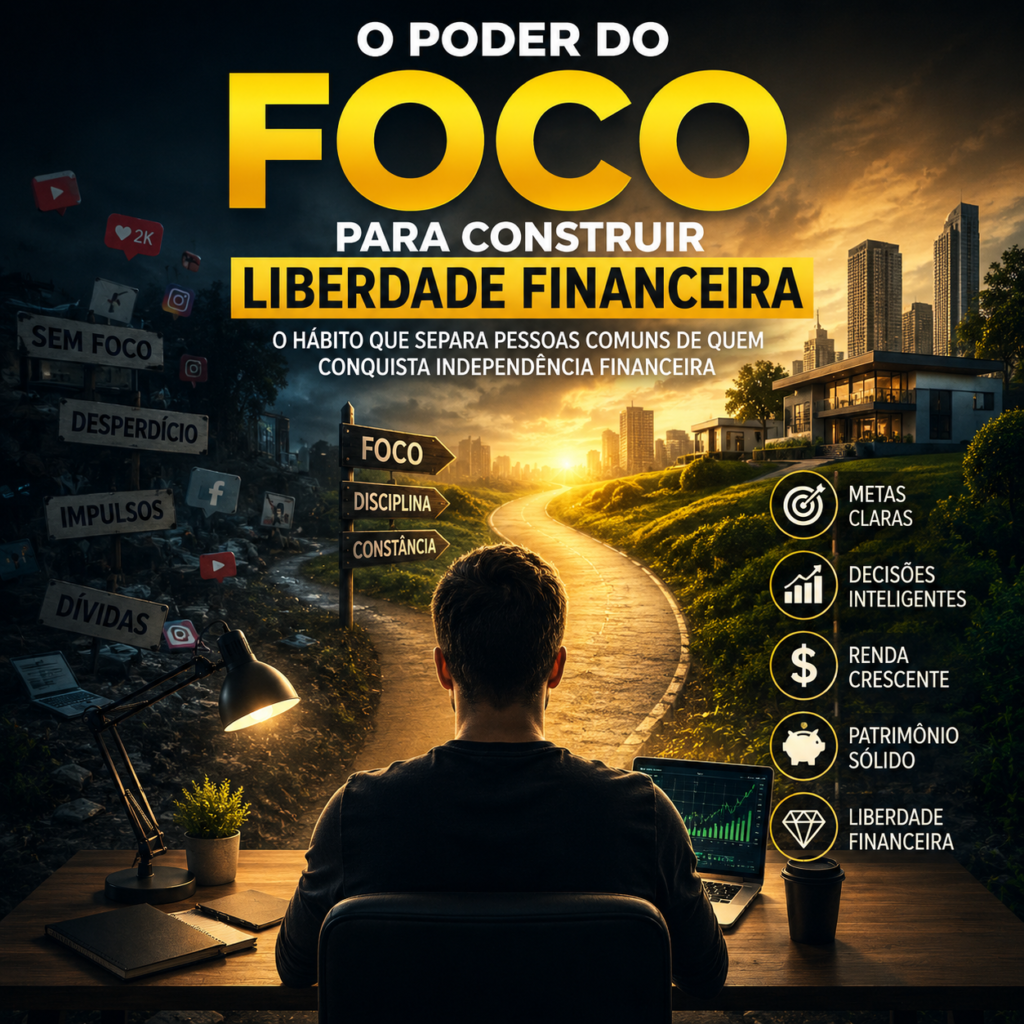 O Poder do Foco Para Construir Liberdade Financeira - Renda Digital