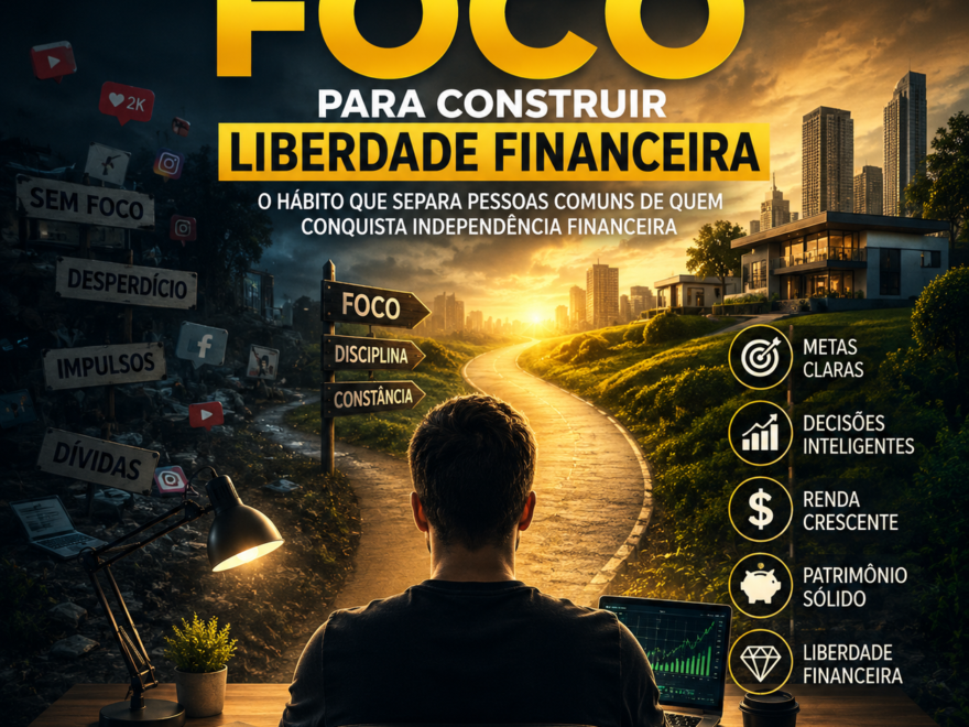 O Poder do Foco Para Construir Liberdade Financeira