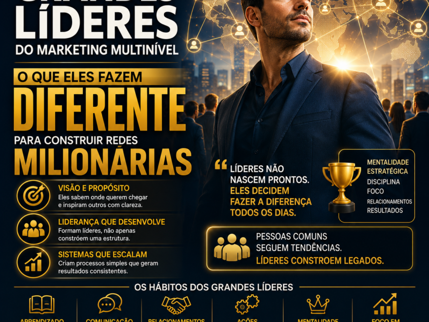 O Método dos Grandes Líderes do Marketing Multinível