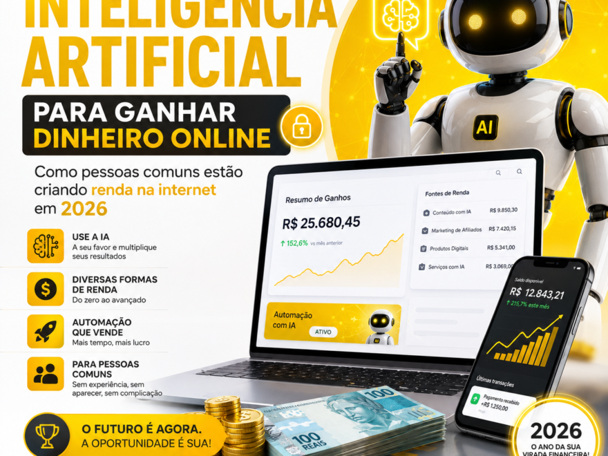 O Segredo da Inteligência Artificial Para Ganhar Dinheiro Online