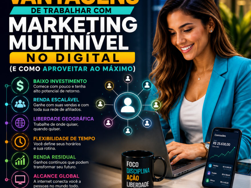 As Principais Vantagens de Trabalhar com Marketing Multinível no Digital