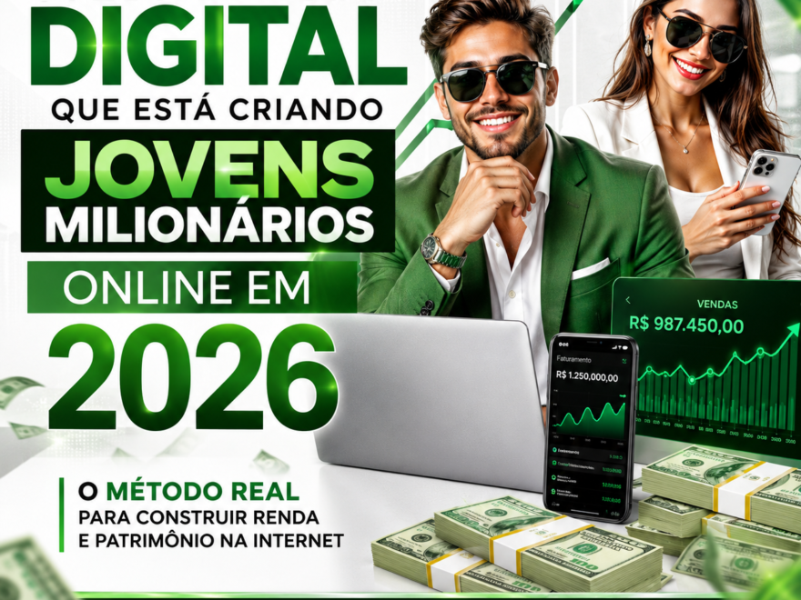 A Estratégia Digital Que Está Criando Jovens Milionários Online em 2026