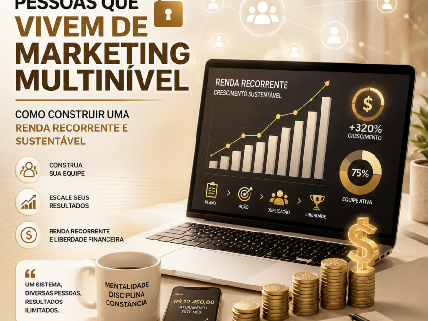 O Segredo das Pessoas Que Vivem de Marketing Multinível