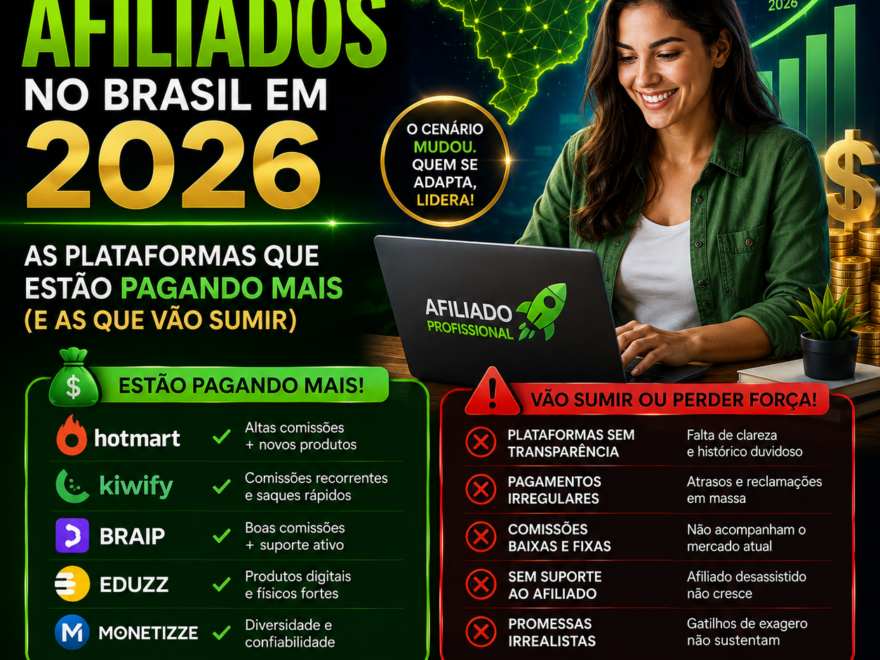 Mercado de Afiliados no Brasil em 2026