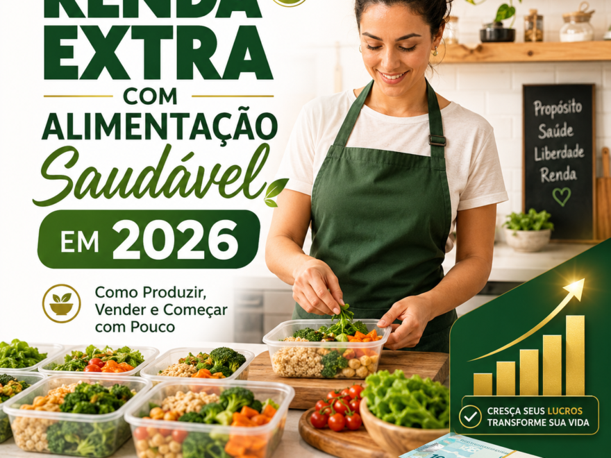 Renda Extra com Alimentação Saudável em 2026