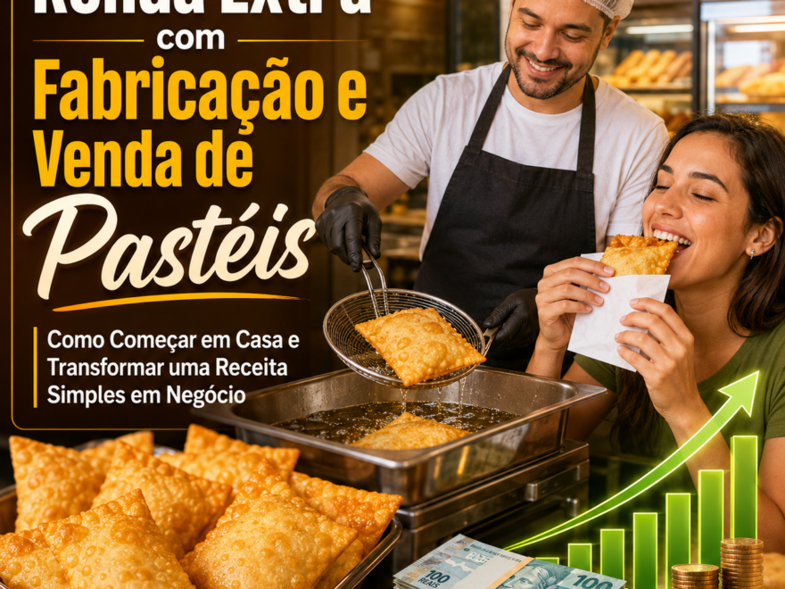 Dica de Renda Extra com Fabricação e Venda de Pastéis