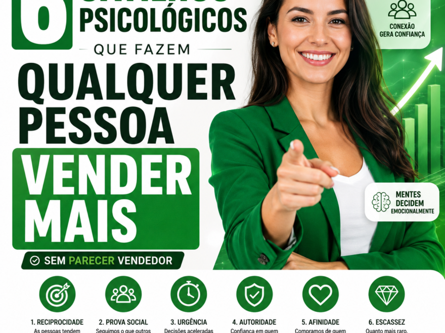 6 Gatilhos Psicológicos que Fazem Qualquer Pessoa Vender Mais