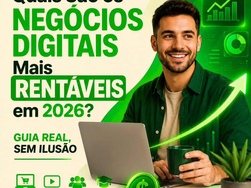 Quais São os Negócios Digitais Mais Rentáveis em 2026?