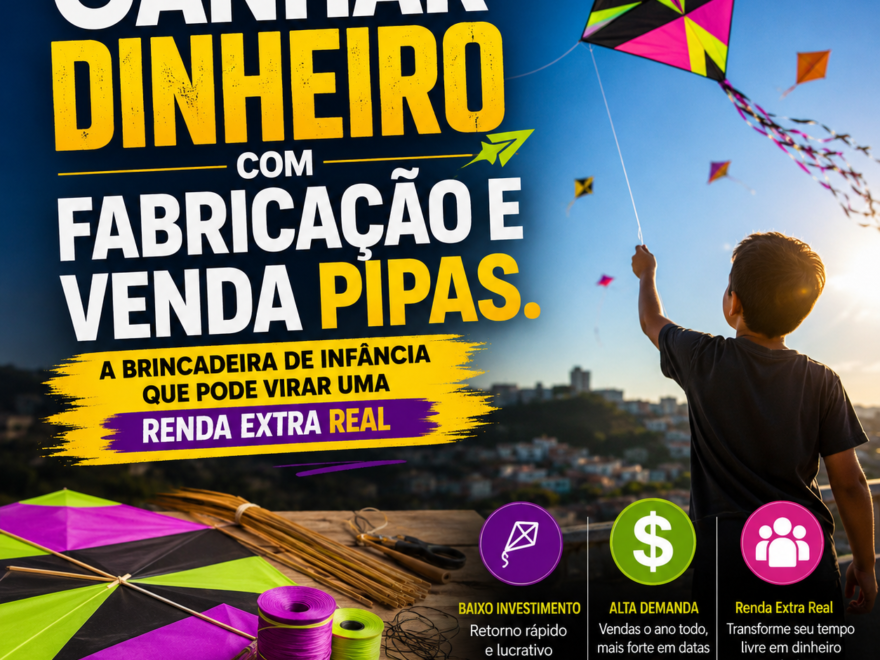 Ganhar Dinheiro com Pipas