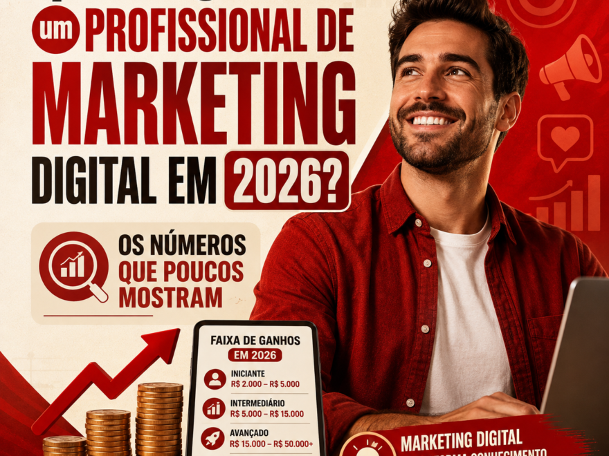 Quanto Ganha um Profissional de Marketing Digital em 2026?