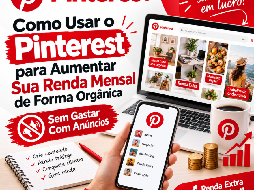 Como Usar o Pinterest para Aumentar Sua Renda