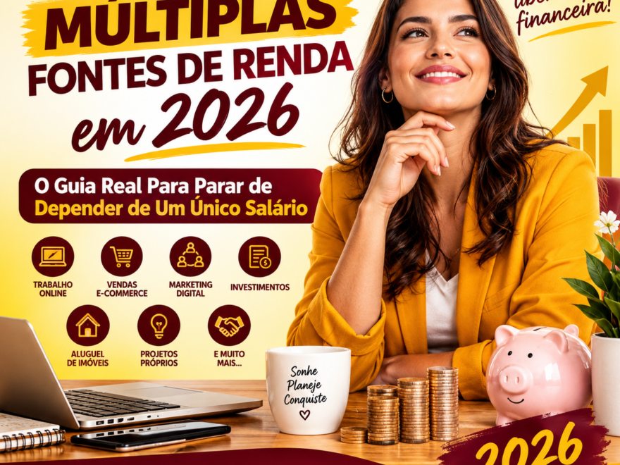 Como Criar Múltiplas Fontes de Renda em 2026